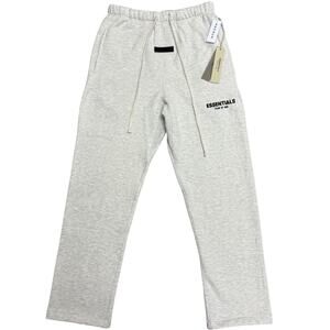 Size XS Fear of God Essentials Relaxed Sweatpants Light Oatmeal 100% Authentic